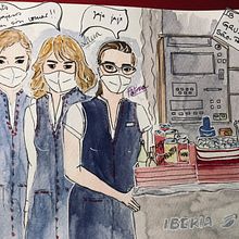 Mi Proyecto del curso: Urban Sketching: expresa tu mundo con una nueva perspectiva. Sketchbook project by Camelia Zurita - 02.24.2021