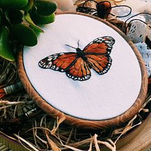 Mi Proyecto del curso: Técnicas de bordado realista. Embroider, Traditional illustration, and Textile Design project by Kiviela Durán Padilla - 02.24.2021