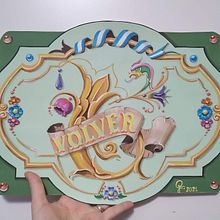Here is my final project in Fileteado Porteño: Illustration and Ornamentation of Posters course. Volver is the title of my favourite movie and of a famous Tango song. Thank you teacher for your course! Claudia. Un proyecto de Dibujo artístico y Decoración de interiores de Claudia Giordano - 25.02.2021