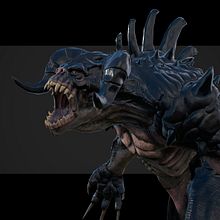 FanArt Sanguinario Fallout 4. Un proyecto de Modelado 3D de Óscar Foncubierta Martín - 05.06.2020