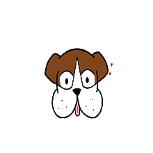 Stiker Perrito (Taz) Enamorado. Un progetto di Animazione, Animazione 2D, Creatività, Instagram e Social media di Alba Martí Serra - 25.02.2021