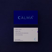 Calma - Identidad . Un progetto di Br, ing, Br, identit, Design di loghi e Graphic design di Diana Zurano Hualpa - 10.02.2021