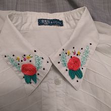 Mi Proyecto del curso: Técnicas básicas de bordado: puntadas, composiciones y gamas cromáticas. Embroider project by Karen Jimenez - 03.28.2021