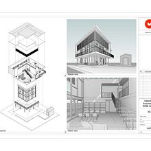 Meu projeto do curso: Projeto arquitetônico 3D e modelagem com Revit Ein Projekt aus dem Bereich Architektur von valentina_amundaray_arq - 09.03.2021