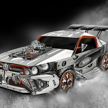 Car made of tools. Un proyecto de Collage de Michal Hryniuk - 25.02.2021