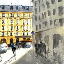 Wien. Un proyecto de Arquitectura, Arte urbano y Pintura a la acuarela de Adolfo Montilva Daboín - 20.08.2020