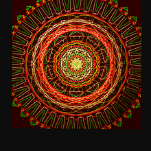 Mandala Mandala. Un progetto di Disegno digitale e Illustrazione digitale di Sharon Bousquet - 15.02.2021