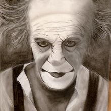 Il mio progetto del corso: Ritratto artistico al carboncino: creare atmosfere. Un proyecto de Dibujo de Retrato de Antonella - 26.02.2021