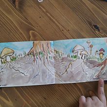 Language of the Forest New project. Un proyecto de Pintura a la acuarela de syacoob - 25.02.2021