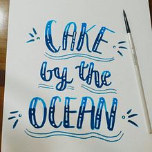 Mi Proyecto del curso: Caligrafía con pinceles de agua para principiantes. Un proyecto de Caligrafía de mejianathalie - 26.02.2021