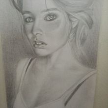 Mi Proyecto del curso: Retrato realista con lápiz de grafito. Pencil Drawing, Portrait Drawing, and Realistic Drawing project by Julian Quecano - 02.25.2021