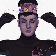 Psychology. Un progetto di Illustrazione digitale di Jose Angel Canabal Delgado - 26.02.2021