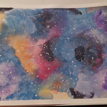 Mi Proyecto del curso: Técnicas modernas de acuarela. Un proyecto de Pintura a la acuarela de Debora Herrera - 26.02.2021