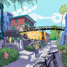 Mi Proyecto del curso: Ilustración arquitectónica: capta la personalidad de una ciudad. Un proyecto de Arquitectura de Erwin Sanchez - 26.02.2021