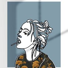 Flower power. Un proyecto de Ilustración digital de Belén Olivas - 26.02.2021