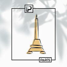 Brochure Paris. Un proyecto de Ilustración digital de Belén Olivas - 26.02.2021