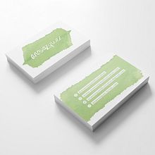Tarjetas de visita. Projekt z dziedziny Br, ing i ident, fikacja wizualna i Projektowanie graficzne użytkownika Ana Vázquez Trillo - 26.02.2021