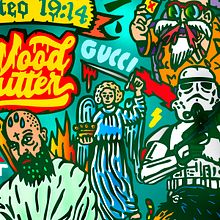 Mateo 19:14. Traditional illustration, and Digital Illustration project by woodcutter Manero - 02.26.2021