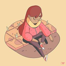 Good Vibes. Animation, 2D Animation, Drawing, Digital Drawing, Character Design, Traditional illustration, and Digital Illustration project by Rabbit's Hollow - 02.26.2020