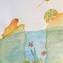 My project in Illustration Techniques with Watercolor and Gouache course. Traditional illustration project by Sadaf Tayefeh - 02.26.2021