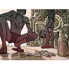 Mi Proyecto del curso: Perspectiva y composición para ilustraciones increíbles. Un proyecto de Dibujo e Ilustración tradicional de Spaska P - 26.02.2021