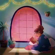The Window. Un proyecto de Ilustración digital de Isadora Arantes - 26.02.2021