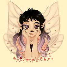 The Purple Fairy. Un proyecto de Ilustración digital de Isadora Arantes - 26.02.2021