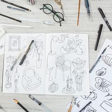 Mi Proyecto del curso: Sketchbook para coleccionar ideas ilustradas. Un proyecto de Dibujo a lápiz e Ilustración digital de Catalina Bu - 01.12.2020