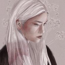 Meu projeto do curso: Retrato Ilustrado com Procreate. Un proyecto de Ilustración tradicional de Raquel Nogueira - 27.02.2021