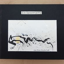 My final project. "Walk". Bookbinding project by KR - 02.27.2021
