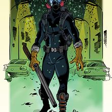 El Eternauta. Projekt z dziedziny Komiks, Concept art, Kreat, wność,  R, sunek, Design, Projektowanie postaci, Projektowanie ubrań, Projektowanie graficzne, Trad, c i jna ilustracja użytkownika Alberto Peral Alcón - 27.02.2021