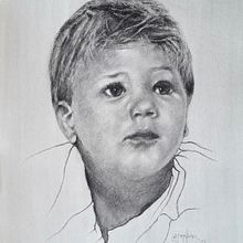 Mi Proyecto del curso: Retrato realista al carboncillo. Realistic Drawing project by Josep Malagarriga Picas - 02.27.2021