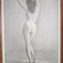 Mi Proyecto del curso: Dibujo realista de la figura humana. Pencil Drawing project by cant0306 - 03.27.2021
