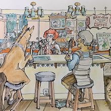 My project in Creative Sketching: Fill Your Illustrations with Life and Detail course. Un progetto di Illustrazione infantile, Illustrazione con inchiostro e Pittura ad acquerello di Elaine Baker - 27.02.2021