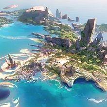 Profane Island. Concept Art project by Tiago Sousa - 11.18.2020