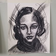 My project in Figure Drawing: The Human Head course. Traditional illustration project by beatrice_frederic - 02.28.2021