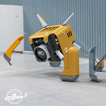 Mi Proyecto del curso: Introducción al modelado hard surface. 3D, Art To, s, and 3D Modeling project by Marcelo Angelo Vivanco Orrego - 02.28.2021