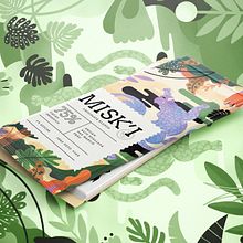 Branding Misk'i. Traditional illustration, and Packaging project by Alejandra Cuack - 04.12.2020