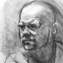 Charcoal Drawings from Life. Portrait Drawing, Traditional illustration, Fine Arts, Sketching, Creativit, Pencil Drawing, Drawing, Realistic Drawing, and Artistic Drawing project by Sam Brisley - 02.27.2021