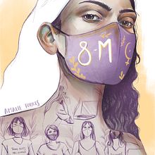 8M . Traditional illustration, and Digital Illustration project by Amalia Torres - 02.28.2021