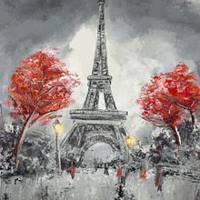 Paris. Desenho digital, Ilustração tradicional, Ilustração digital, e Pintura digital projeto de Alexandra Beltran Molina - 11.05.2020