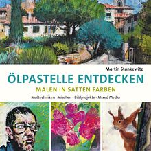 Ölpastelle entdecken - Discovering oil pastels - drawing and painting with oilpastels. Artistic Drawing, Education, Traditional illustration, and Painting project by Martin Stankewitz - 05.31.2019