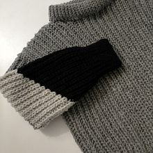 Mi Proyecto del curso: Crochet: Hygge Sweater shades of grey Ein Projekt aus dem Bereich Crochet von Elena Oltra Calatayud - 28.02.2021