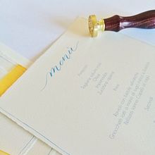 Partecipazioni di matrimonio. Calligraph project by Giorgio Gaetani - 02.28.2021