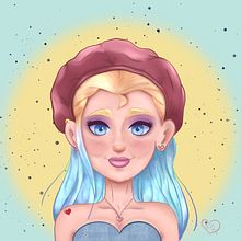 Minha primeira ilustração S2. Digital Illustration project by Amanda Figueiredo Costa - 03.06.2021