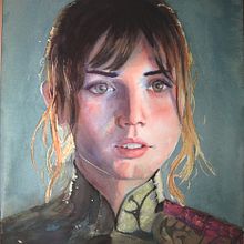 Mi Proyecto del curso: Retrato artístico en acuarela. Desenho de retrato projeto de Mikel Dalmau - 28.02.2021