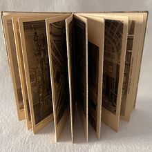 Mi Proyecto del curso: Encuadernación sin pliegues de tu obra gráfica, Fotografías de la ciudad natal de mi abuelo.. Een project van  Boekbinding van Liliana Gerardi - 08.03.2021