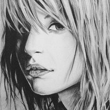 No es mucho, pero es trabajo honesto . Desen în creion și Desen de portret de Ismael Guanoluisa - 03.01.2021