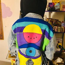 Chaqueta oversize “Now is all”. Design project by Dalila Guzmán Blanco - 03.01.2021