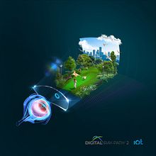 IOT Digital Ray-Path® 2. Un proyecto de Ilustración tradicional de Paco Martos - 01.03.2021